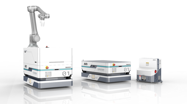 88858cc永利數位開發的自主式移動機器人（AMR250M），搭配全向輪並結合AI演算法、2D LiDAR、3D攝影機等技術，協助客戶實現產線全自動化